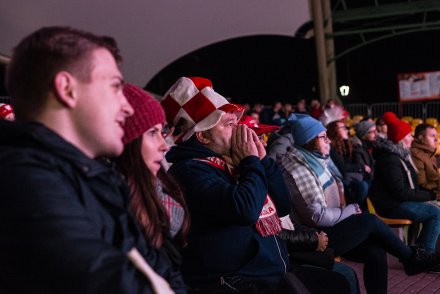 Strefa Kibica w wiślańskim amfiteatrze
